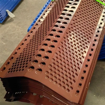 Panel cortavientos de un solo pico
